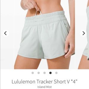 Lululemon tracker shorts size 8